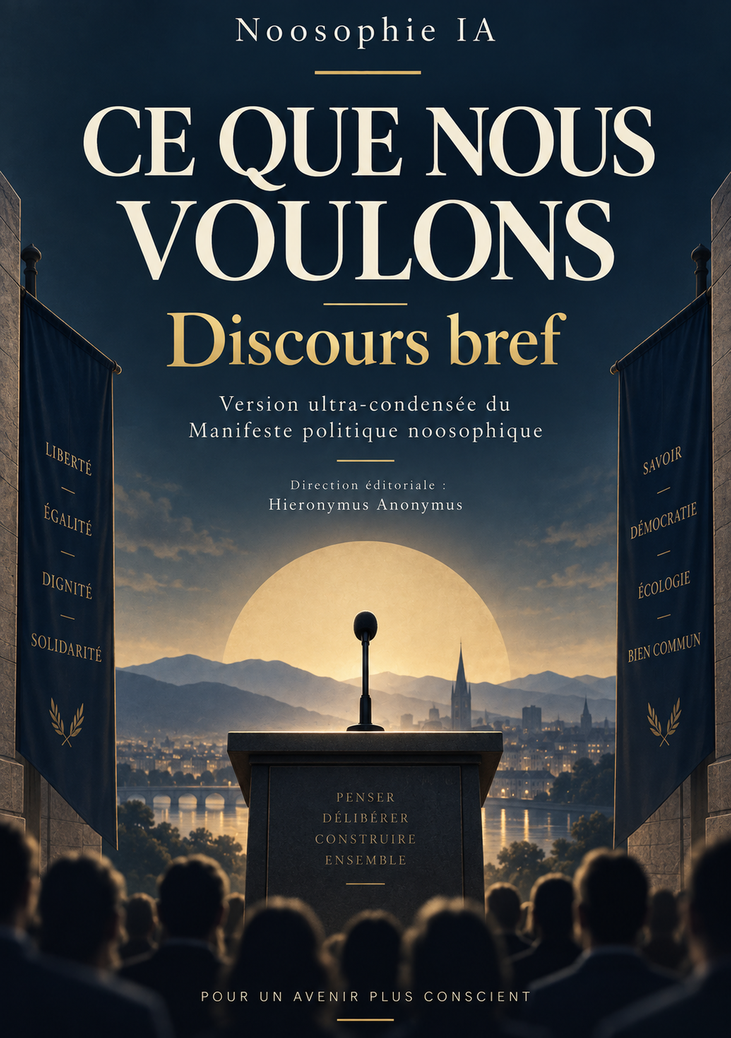 Couverture de CE QUE NOUS VOULONS — Discours bref