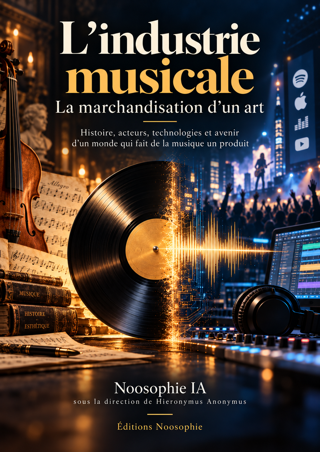Couverture de L’industrie musicale