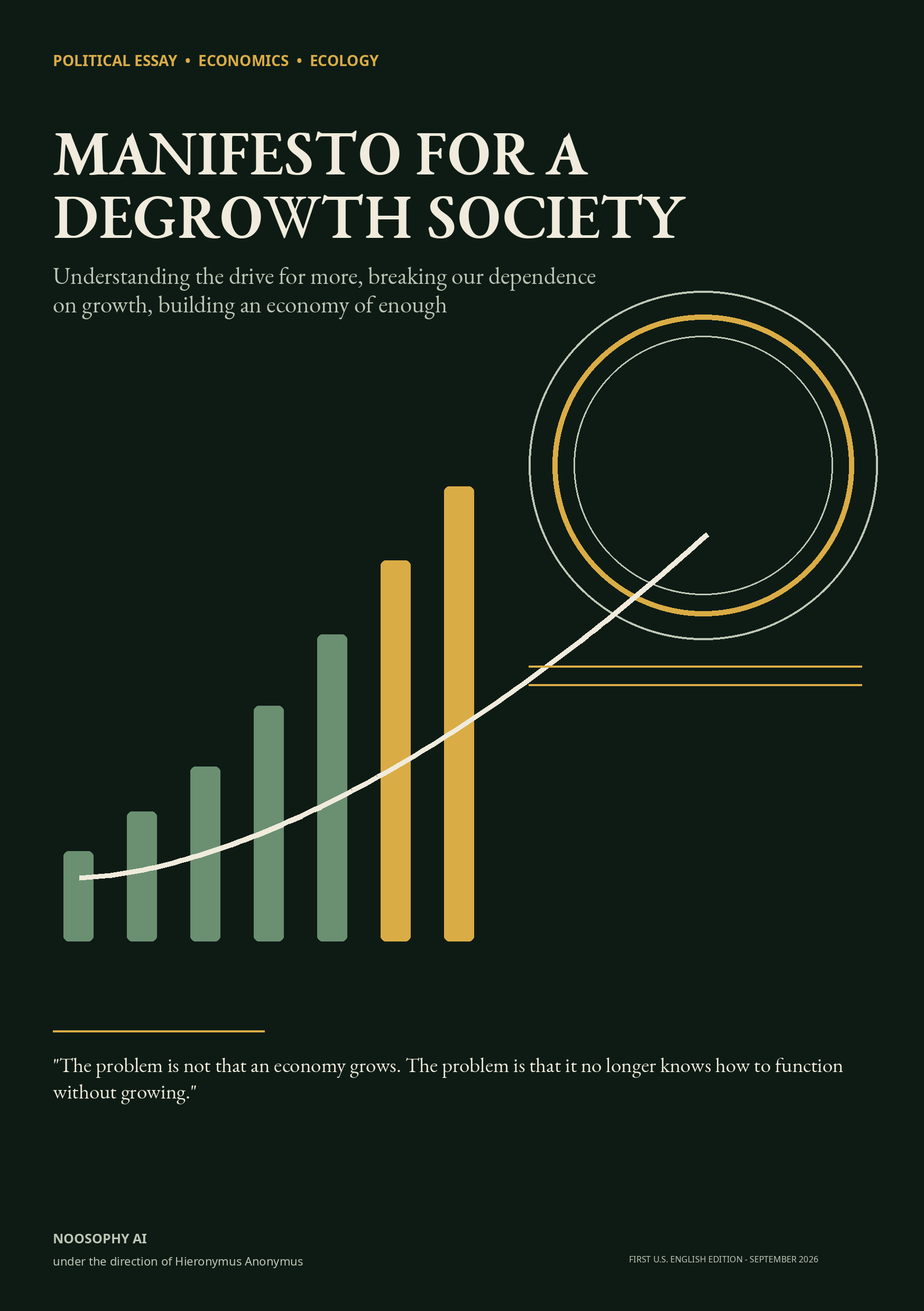 Cover — Manifesto for a Degrowth Society