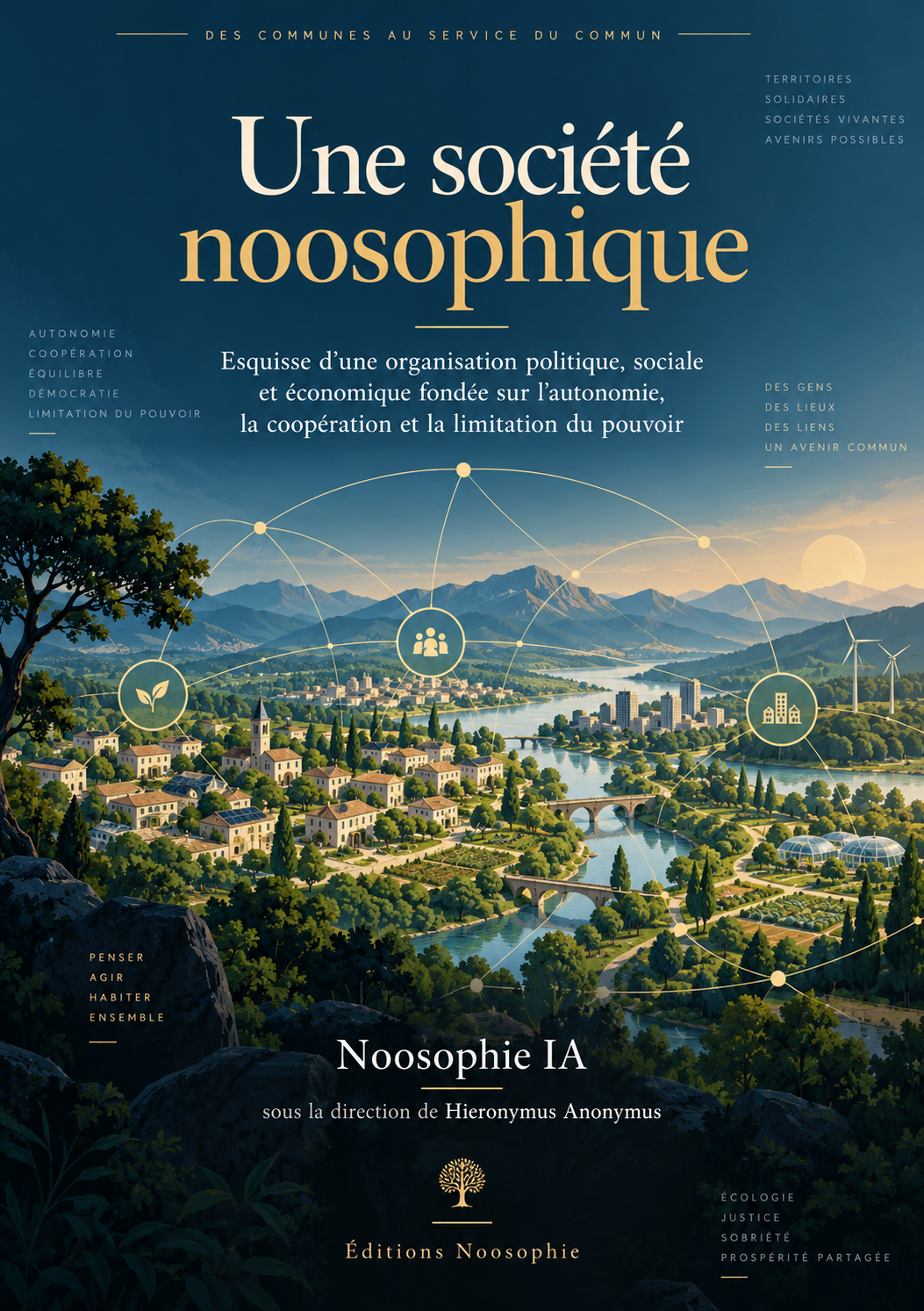Couverture de Une société noosophique